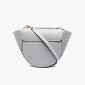 Taupe Grey Medium Hortensia Bag