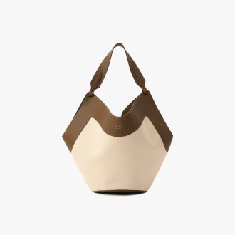 Khaite Lotus Leather Tote Bag for Women
